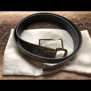 Gucci GG supreme belt